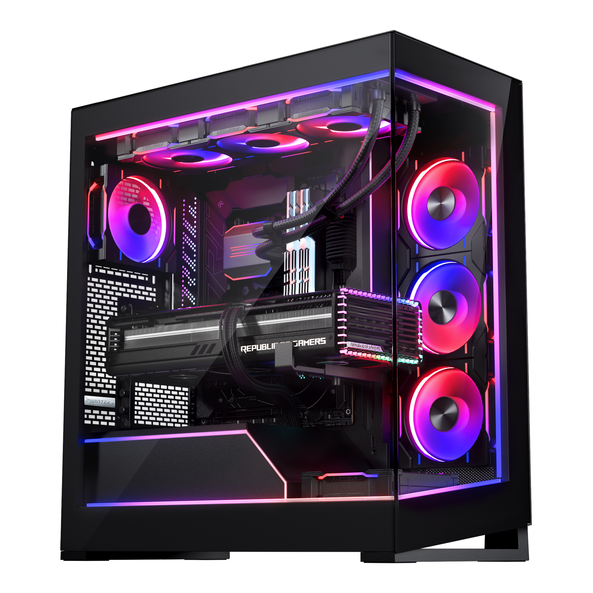 PHANTEKS PREMIUM DRGB LIGHTING KIT FOR NV5 BLACK thumbnail 2