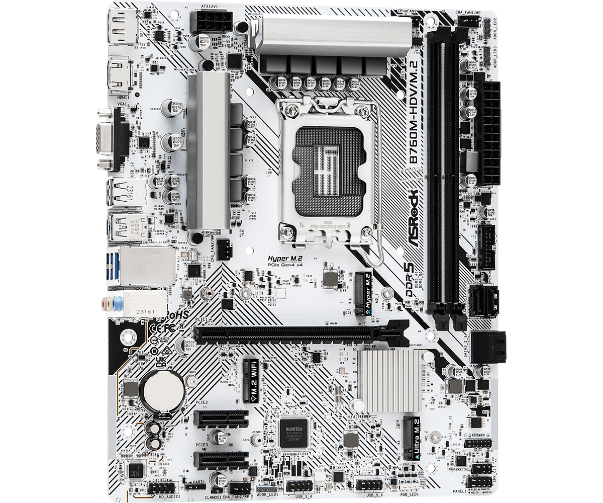ASROCK B760M-HDV/M.2 D5 thumbnail 3