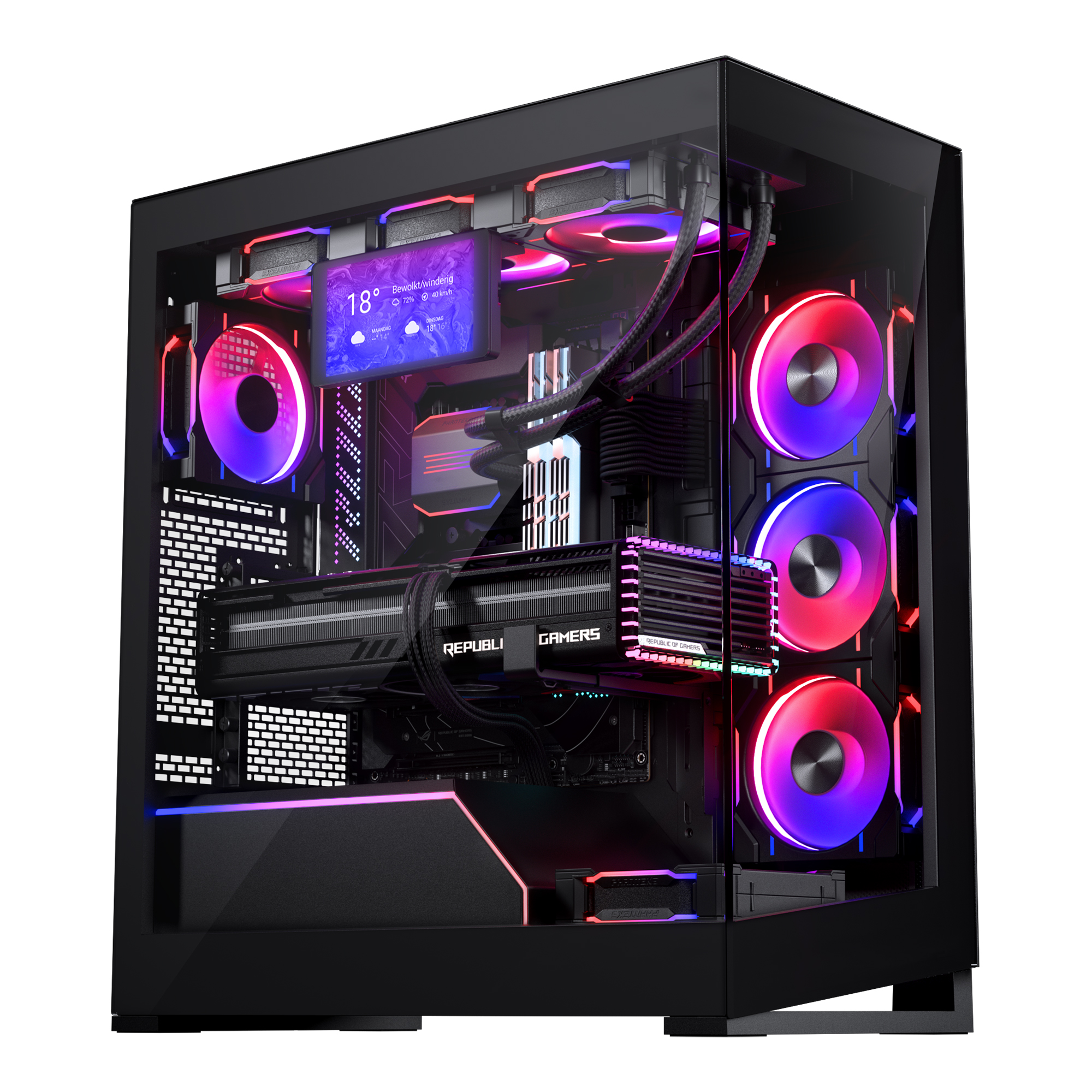 PHANTEKS 5.5" HI-RES DISPLAY BLACK thumbnail 6