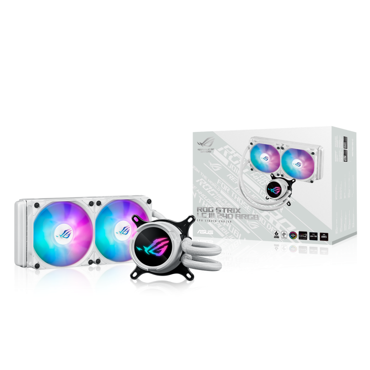 ASUS ROG STRIX LC III 240 ARGB WHITE thumbnail 7