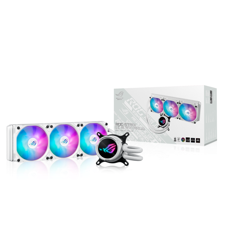 ASUS ROG STRIX LC III 360 ARGB WHITE thumbnail 7