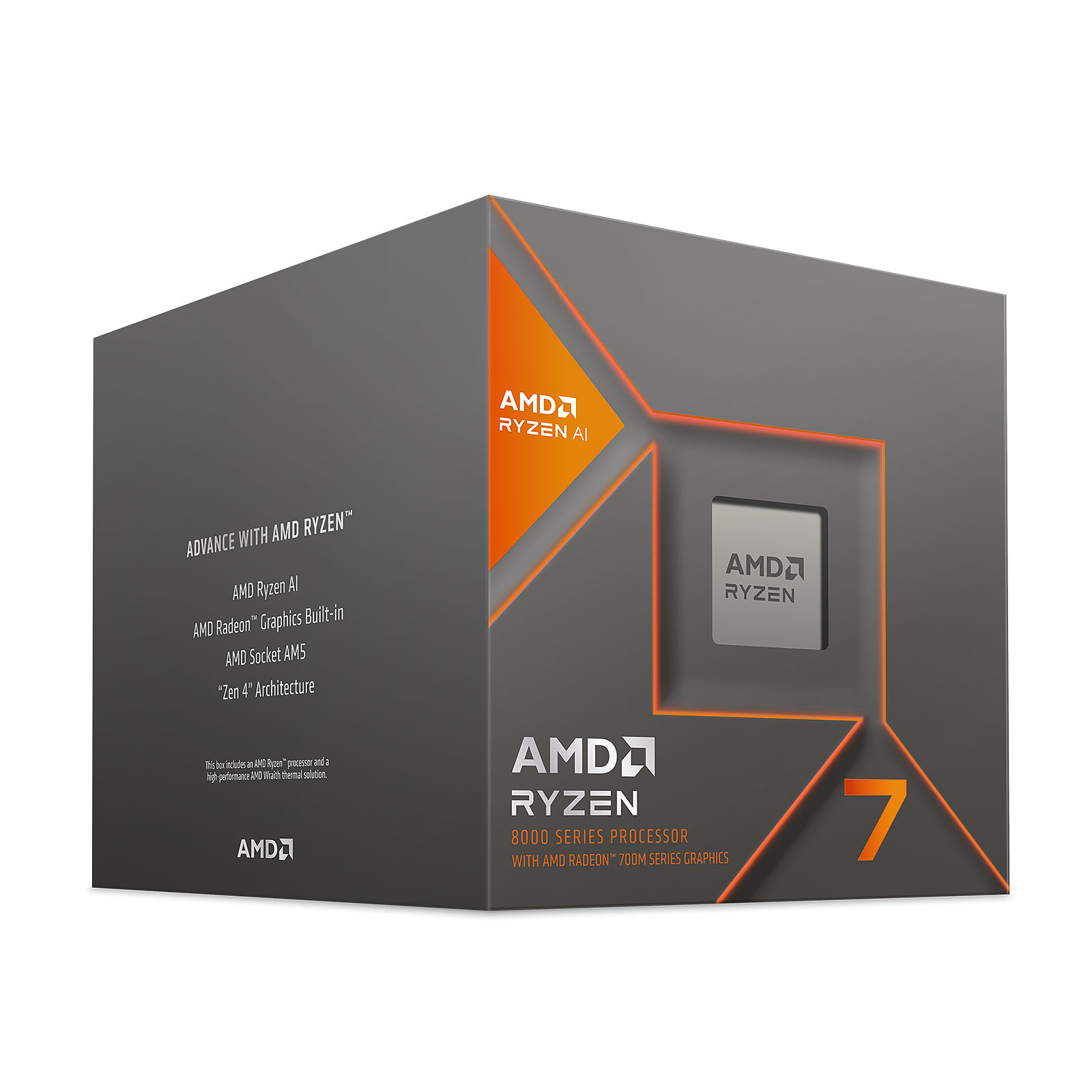 RYZEN 7 8700G 65W AM5 W/H.S