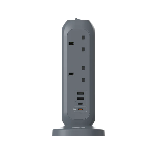 OnePlug PD20W 11位排插+4位快充USB拖板 BK