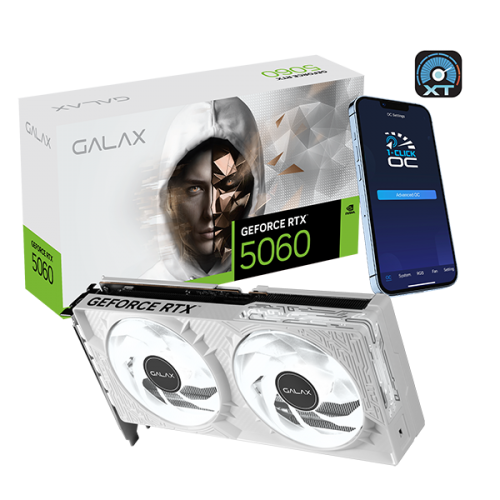 GALAX RTX5060 1-CLICK OC 8GB GDDR7 WHITE thumbnail 5
