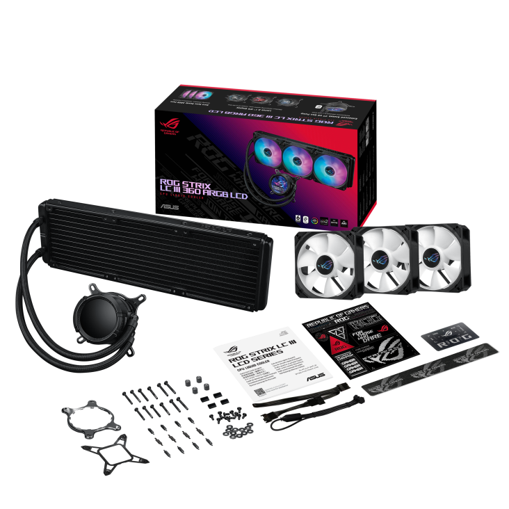 ASUS ROG STRIX LC III 360 ARGB LCD thumbnail 7