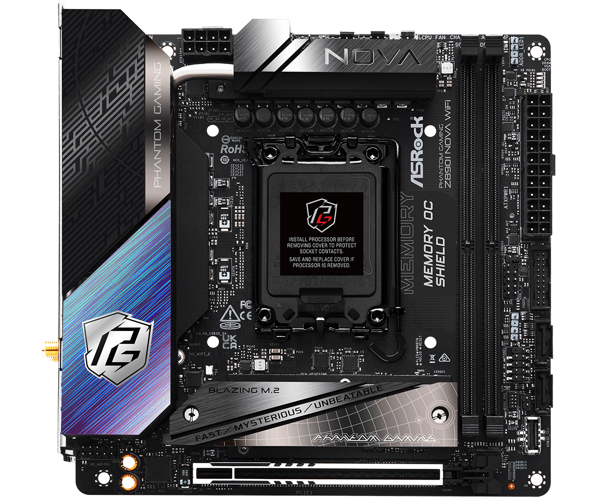 ASROCK Z890I Nova WiFi ITX thumbnail 2