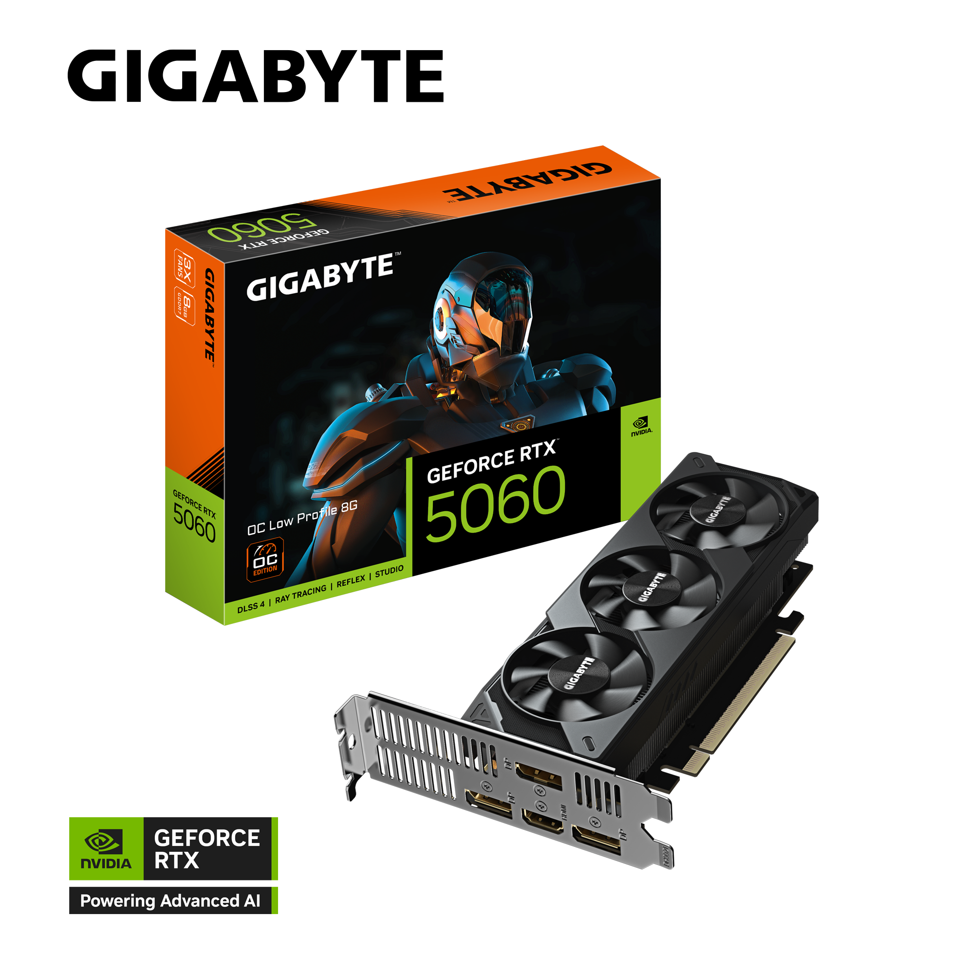 GIGABYTE RTX5060 OC 8GB GDDR7 LOW PROFILE thumbnail 3