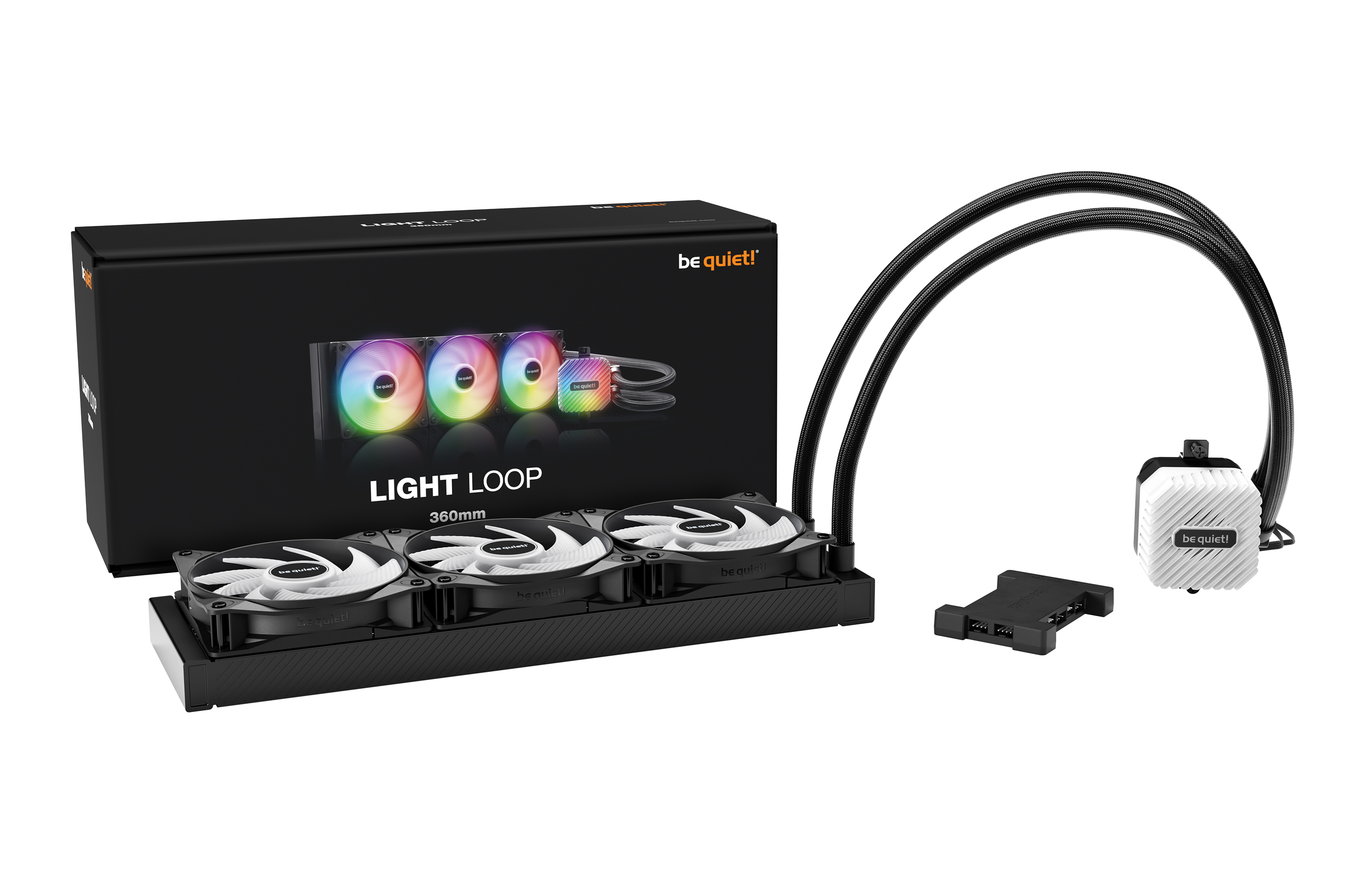 BE QUIET! LIGHT LOOP 360MM BLACK (BW022) thumbnail 6