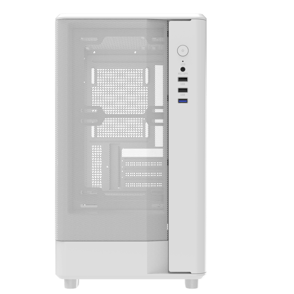 DARKFLASH DB330M MESH MATX CASE WHITE thumbnail 5