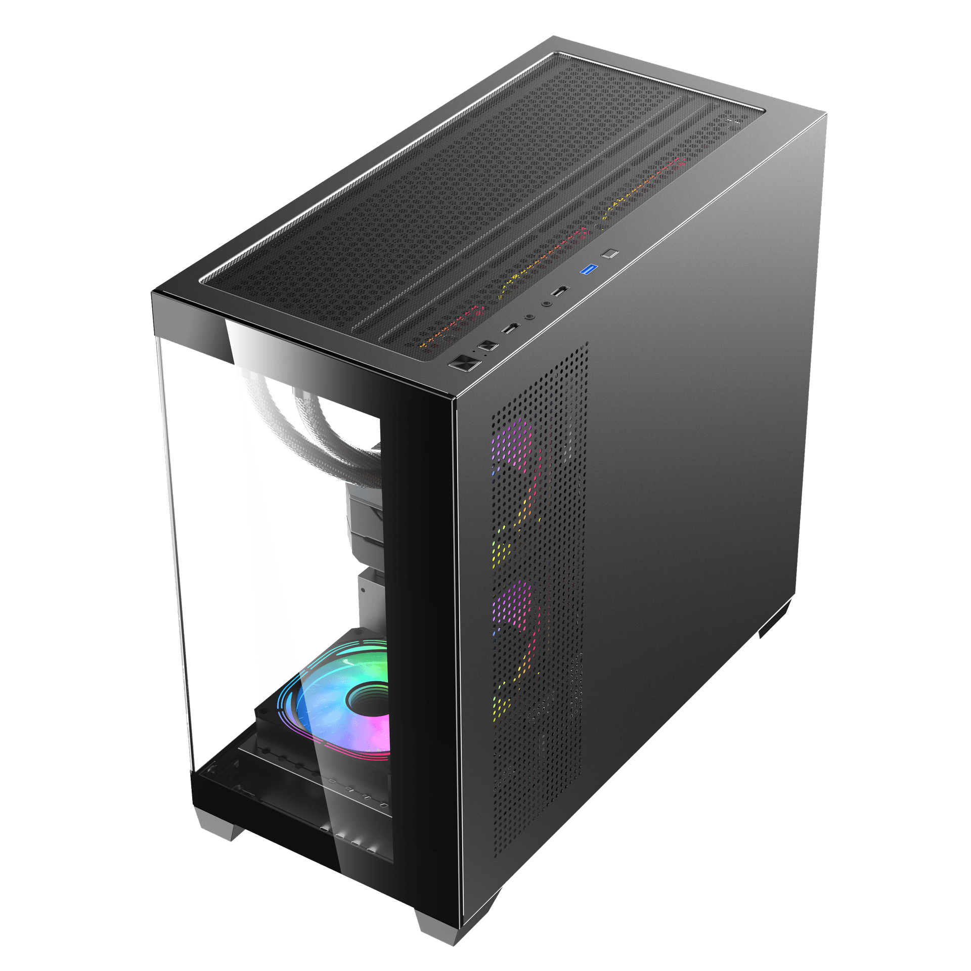 DARKFLASH DS900M MATX CASE BLACK thumbnail 4