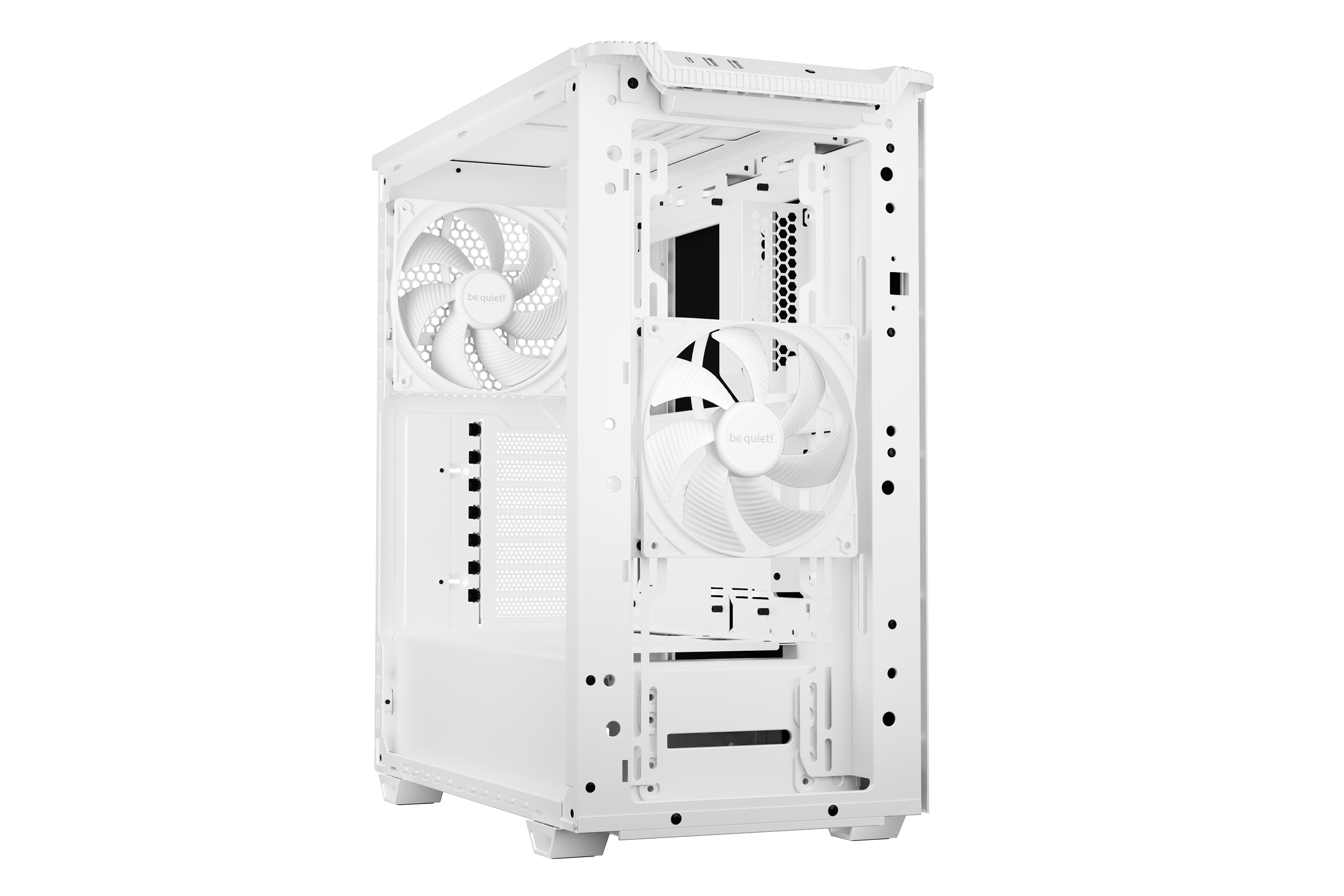 BE QUIET! PURE BASE 501 AIRFLOW WINDOW WHITE (BGW75) thumbnail 2
