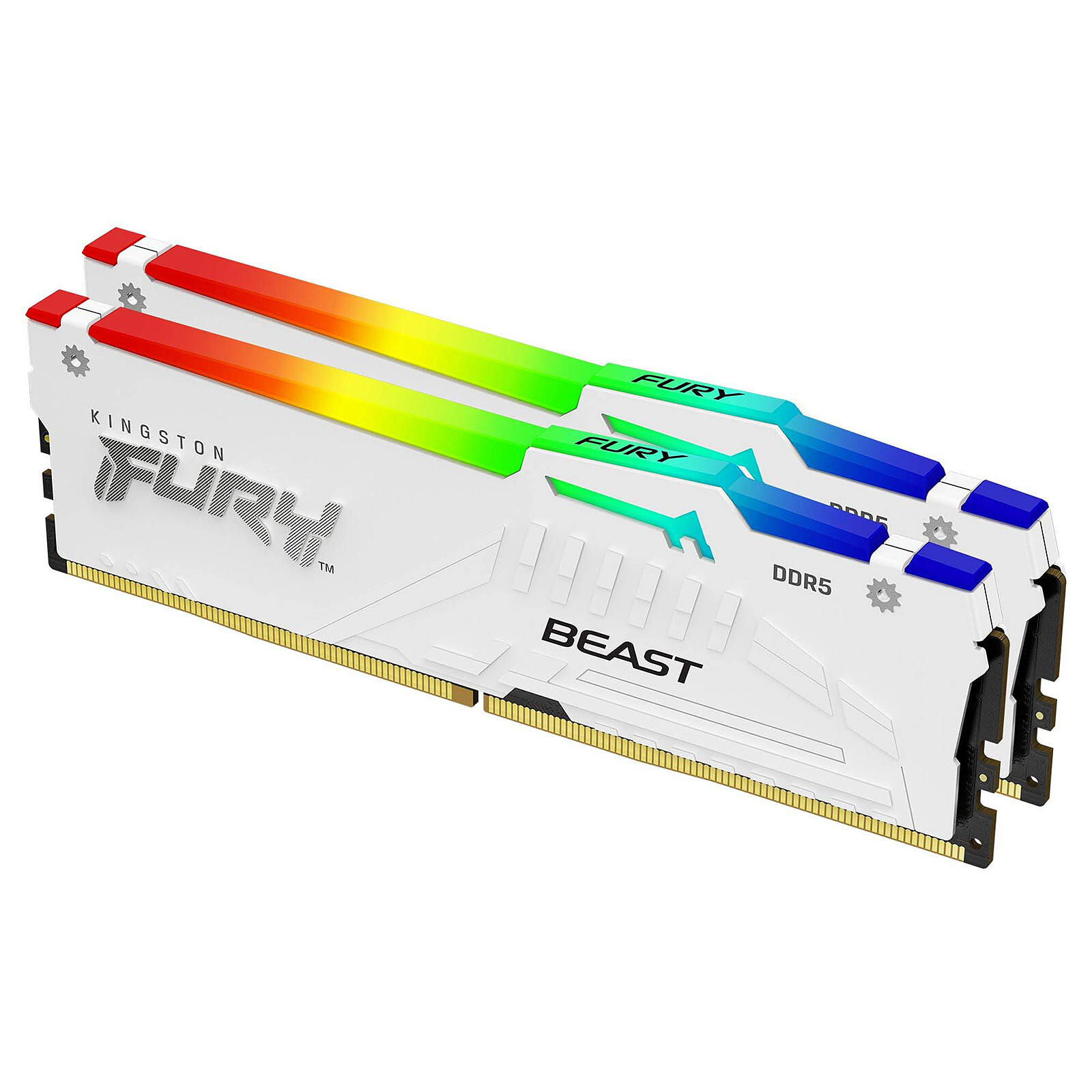KINGSTON FURY BEAST WHITE RGB EXPO 64G(32G*2) DDR5 6000MT/S thumbnail 4