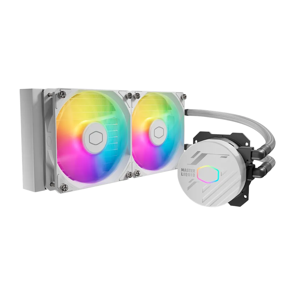 COOLER MASTER MASTERLIQUID ML240L CORE II ARGB WHITE thumbnail 2