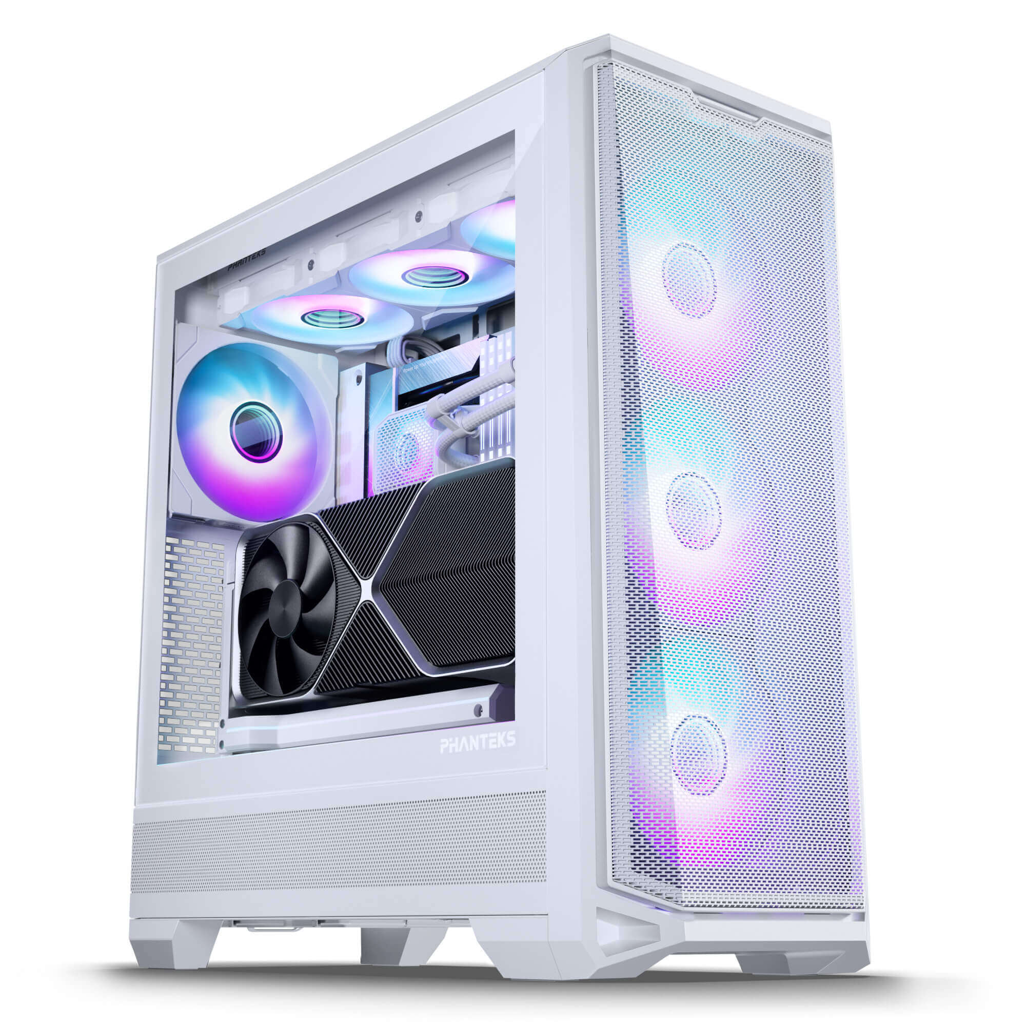 PHANTEKS ECLIPSE G400A CASE TEMPERED GLASS DRGB WHITE thumbnail 10