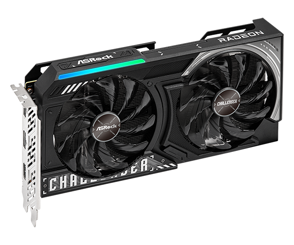 ASROCK RX9060XT CHALLENGER 16G DDR6 OC thumbnail 5