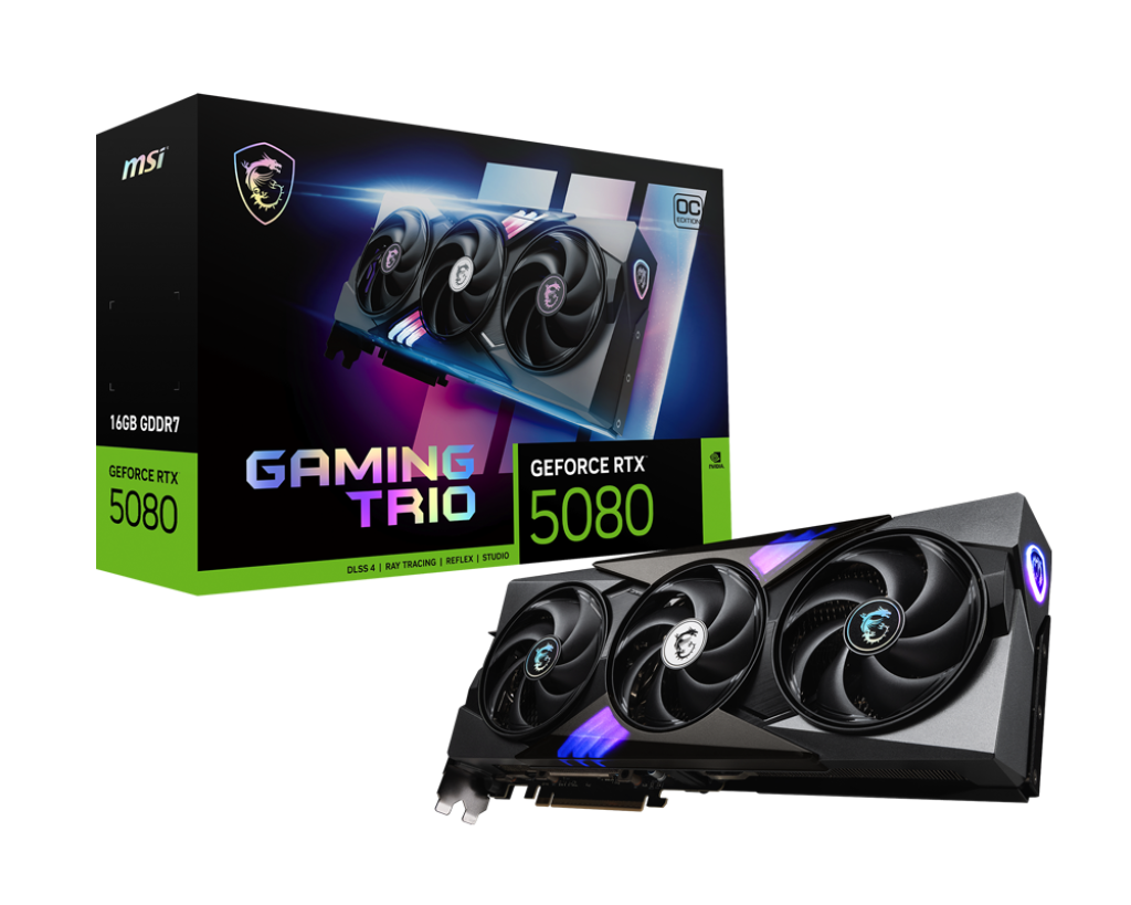 RTX5080 GAMING TRIO OC 16GB GDDR7