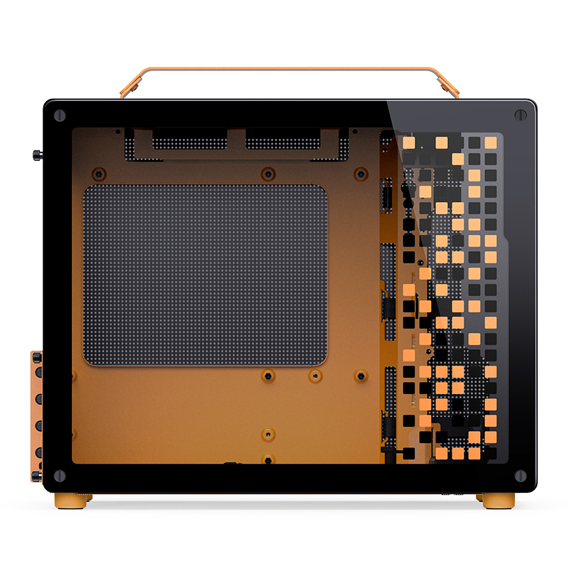 JONSBO Z20 M-ATX CASE BLACK/ORANGE thumbnail 4