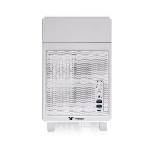 THERMALTAKE TR100 ITX CASE SNOW WHITE (CA-11A-00S6NN-00) thumbnail 2