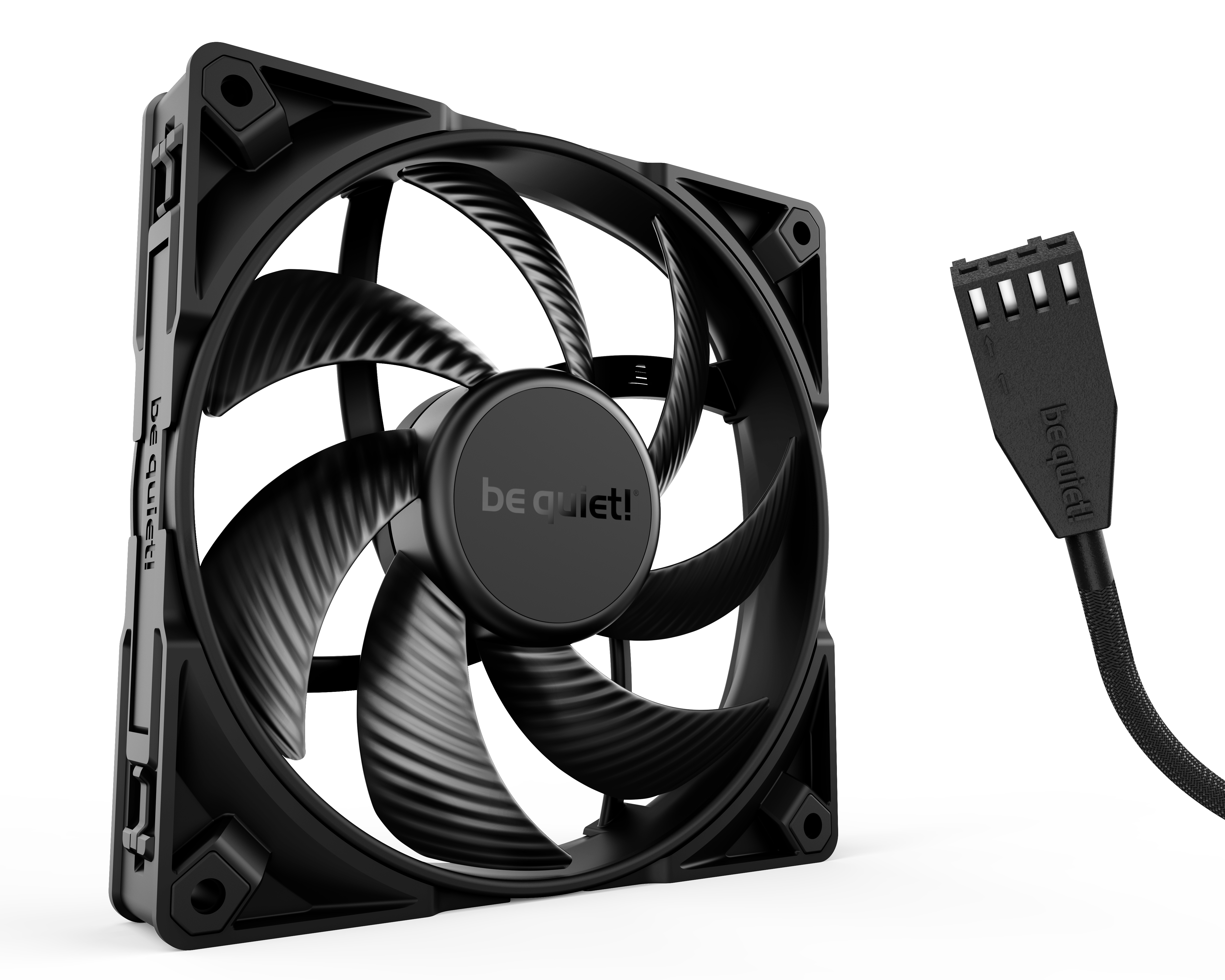 BE QUIET! SILENT WINGS PRO 4 140MM PWM BLACK (BL099) thumbnail 2