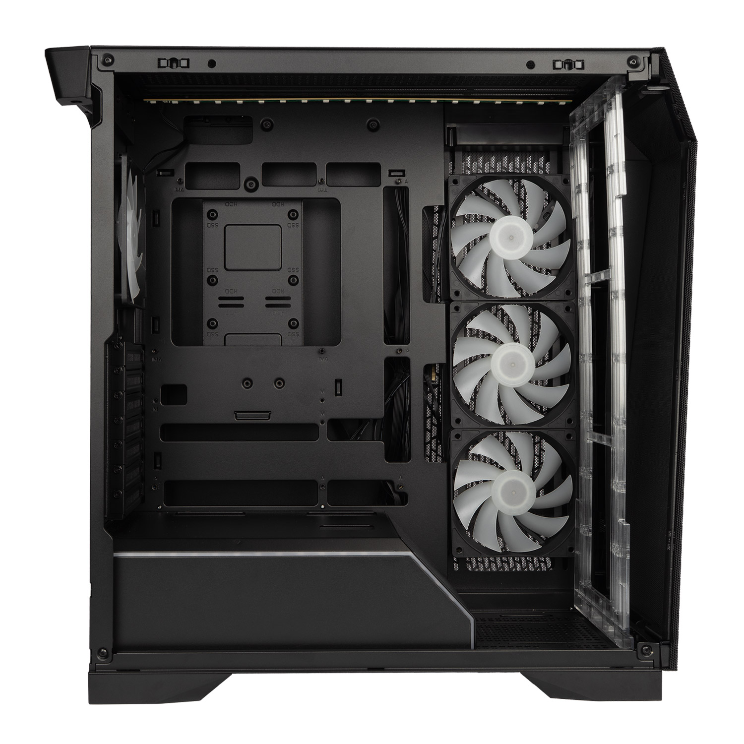 IN WIN PRISM ATX CASE BLACK thumbnail 4