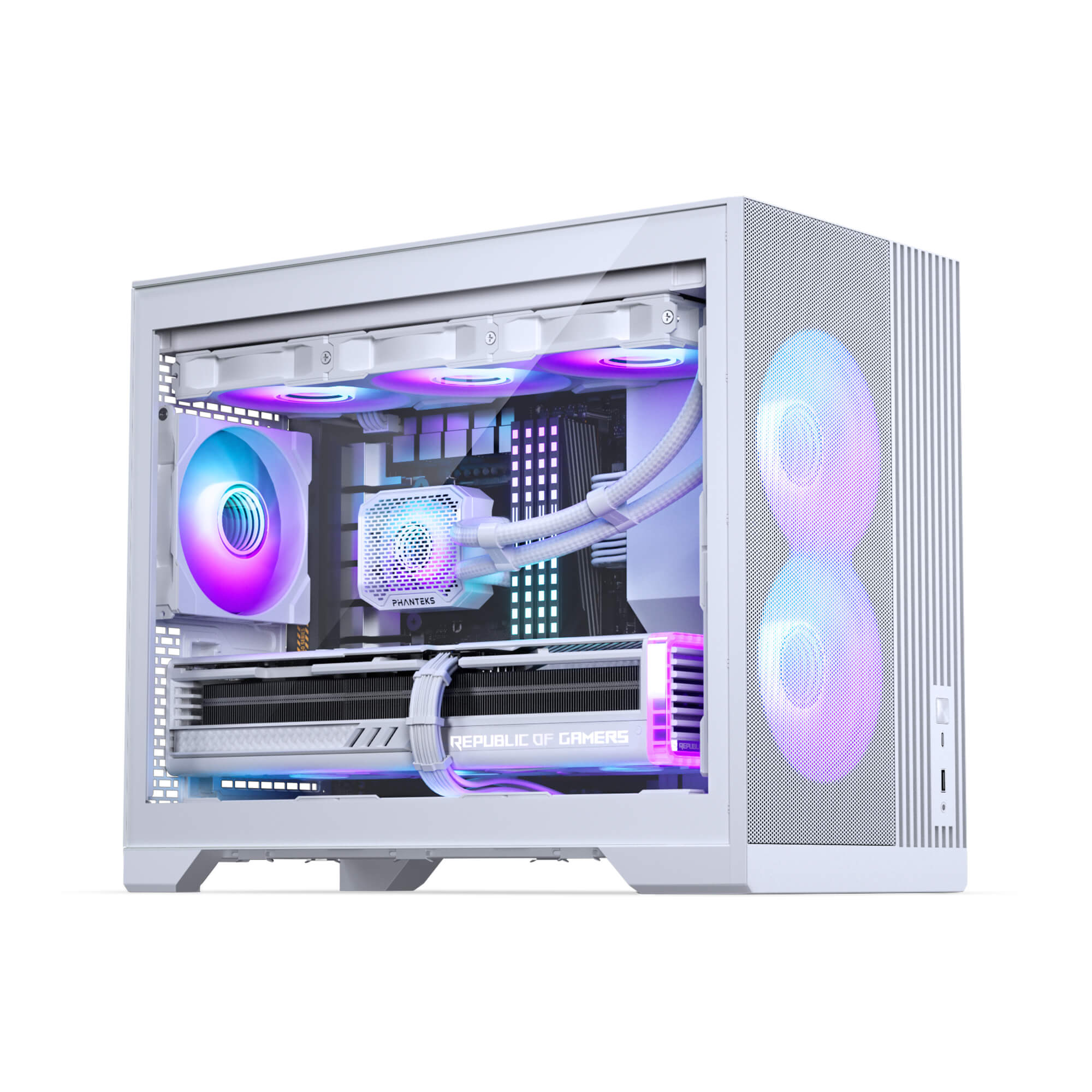 PHANTEKS XT325M 追風者 XT M3 Micro-ATX Case (White) thumbnail 8
