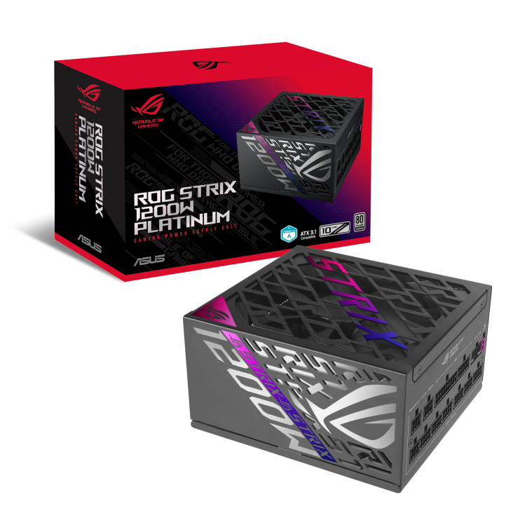 ASUS ROG STRIX 1200W ATX 3.1 PLATINUM GAMING thumbnail 3