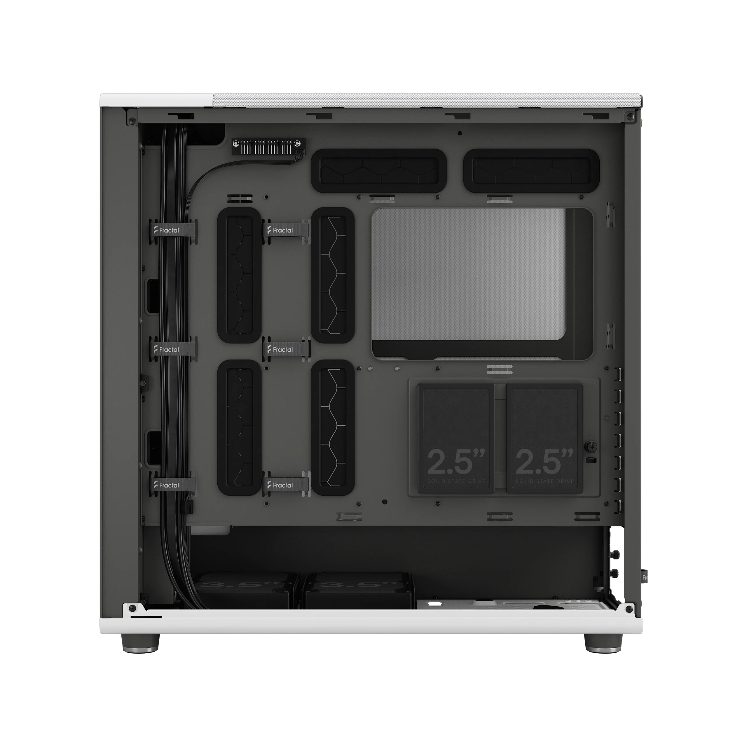 FRACTAL DESIGN NORTH XL CHALK WHITE TG CLEAR thumbnail 7