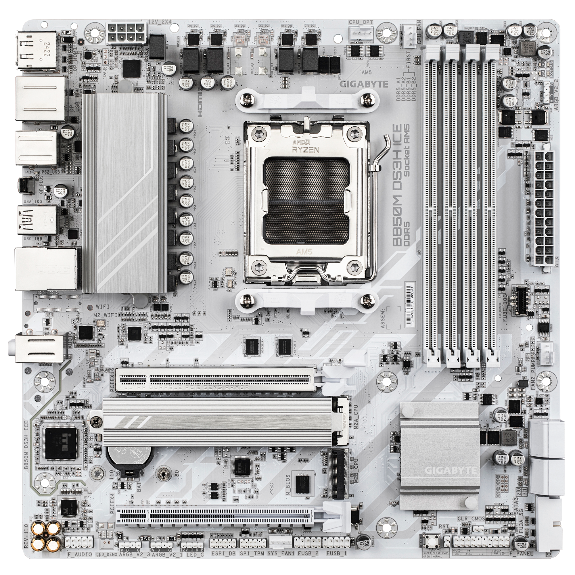 GIGABYTE B850M DS3H ICE thumbnail 2