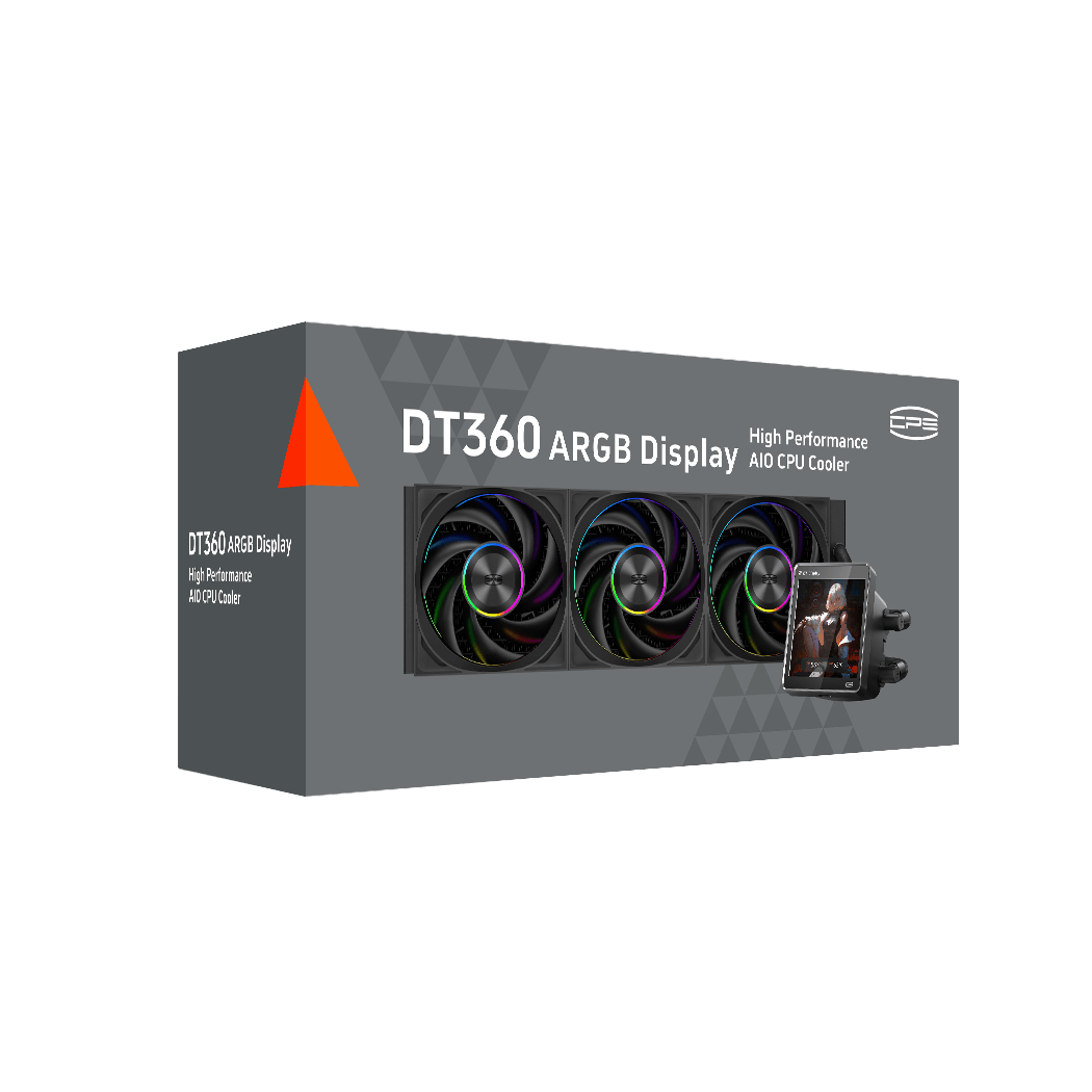 PC COOLER DT360 ARGB DISPLAY BLACK thumbnail 2