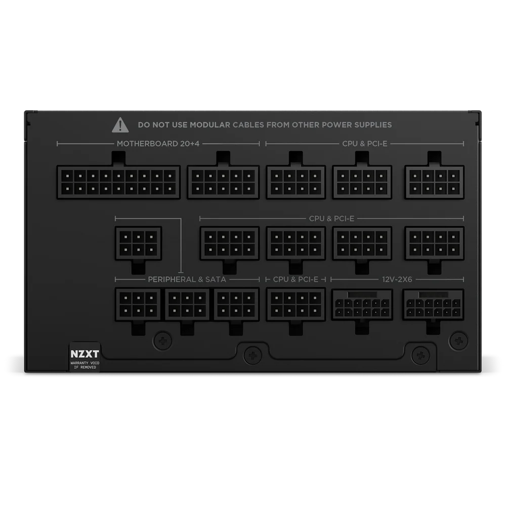 NZXT C1500 1500W PLATINUM FULLY MODULAR ATX 3.1 PSU thumbnail 4