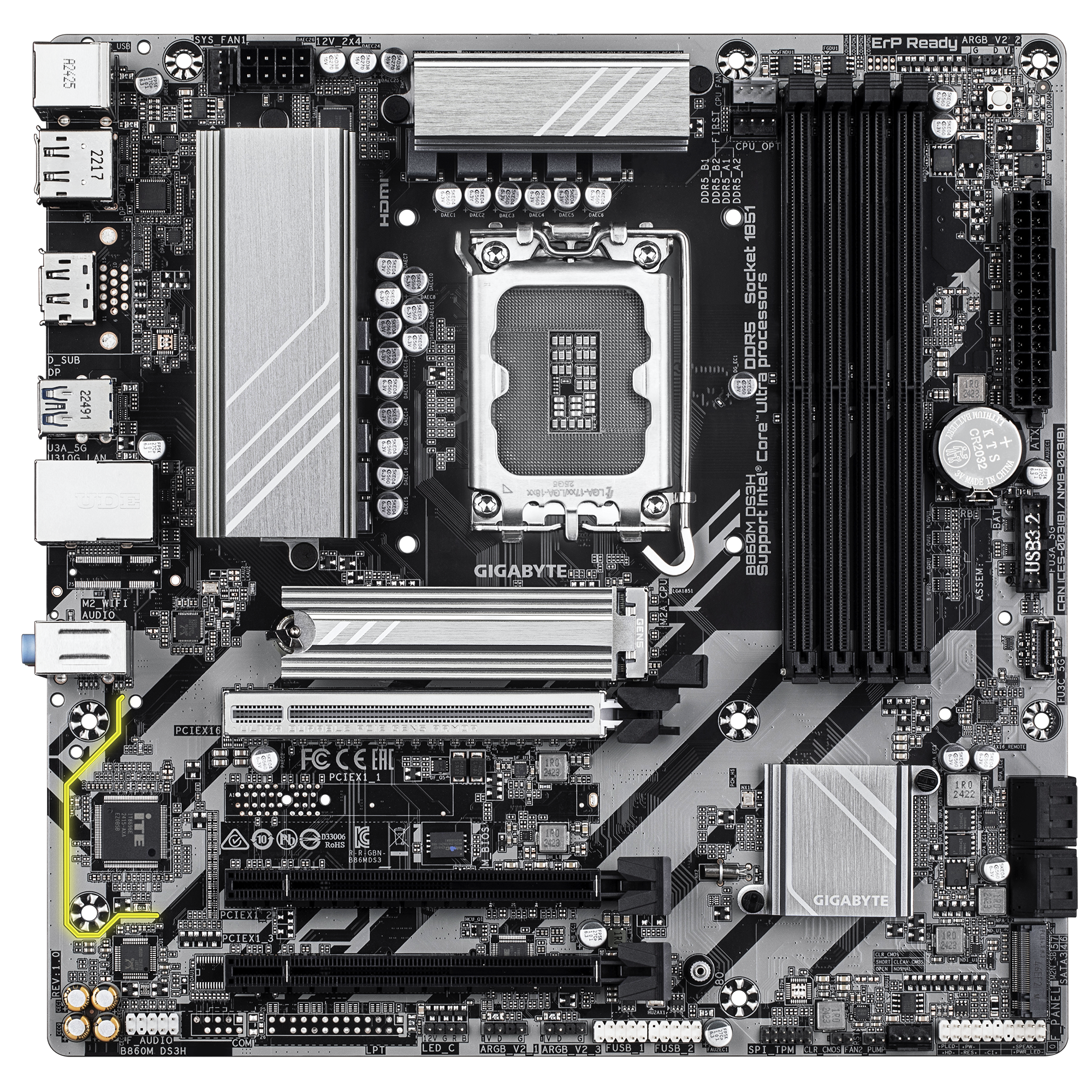 GIGABYTE B860M DS3H thumbnail 2