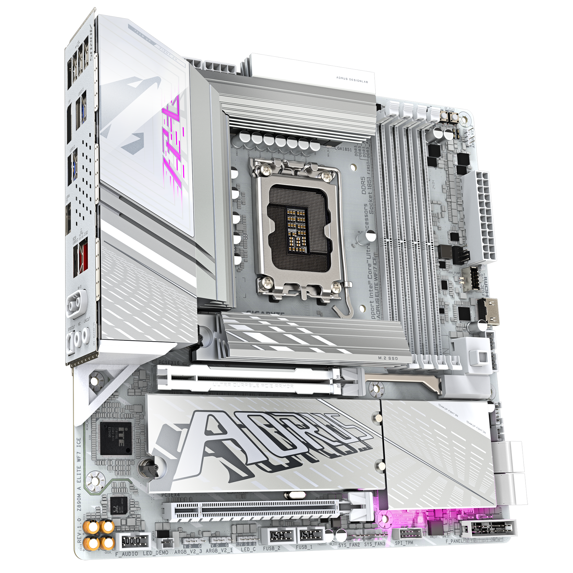 GIGABYTE Z890M AOURS ELITE WIFI 7 ICE thumbnail 3
