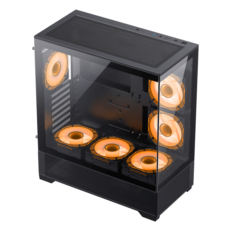 GAMEMAX VISTA AB ATX CASE BLACK thumbnail 9