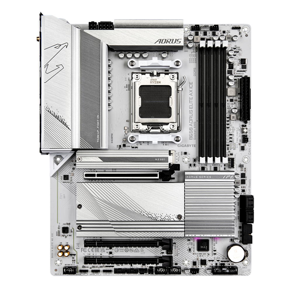 GIGABYTE B650 AORUS ELITE AX ICE thumbnail 2