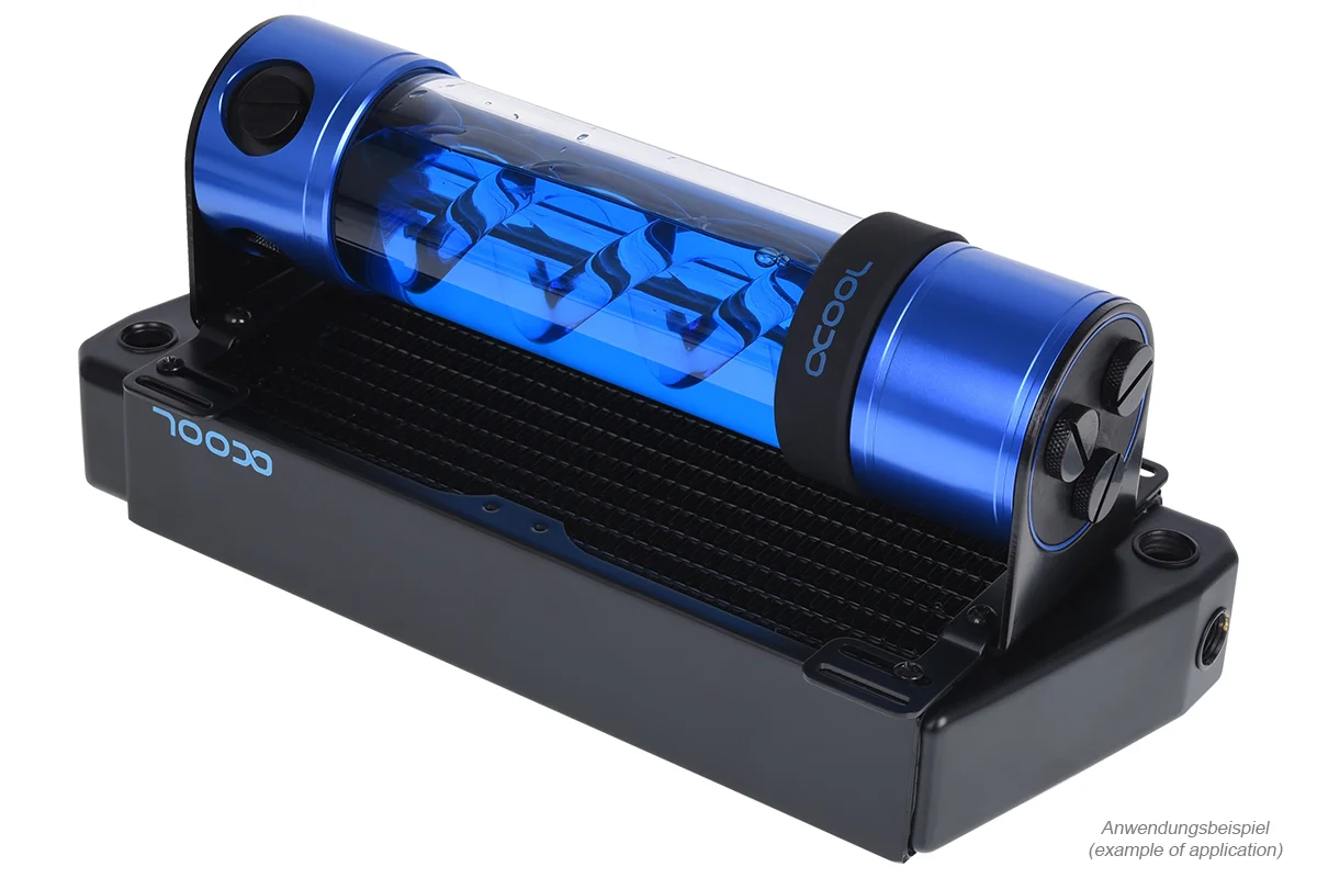 ALPHACOOL EISBECHER HELIX RESERVOIR BLUE thumbnail 5