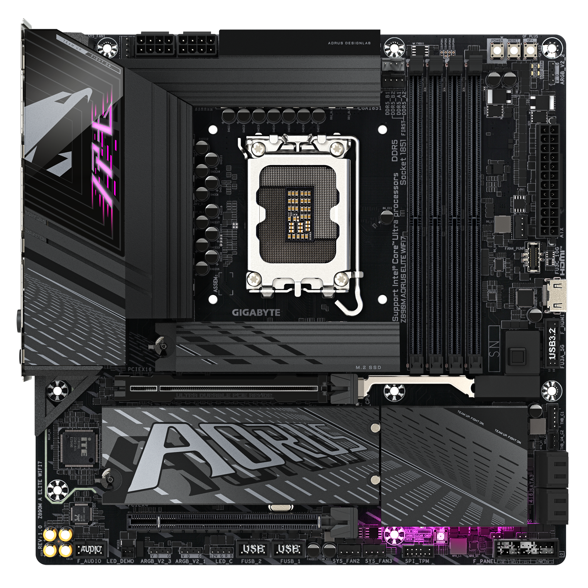 GIGABYTE Z890M AORUS ELITE WIFI 7 thumbnail 2