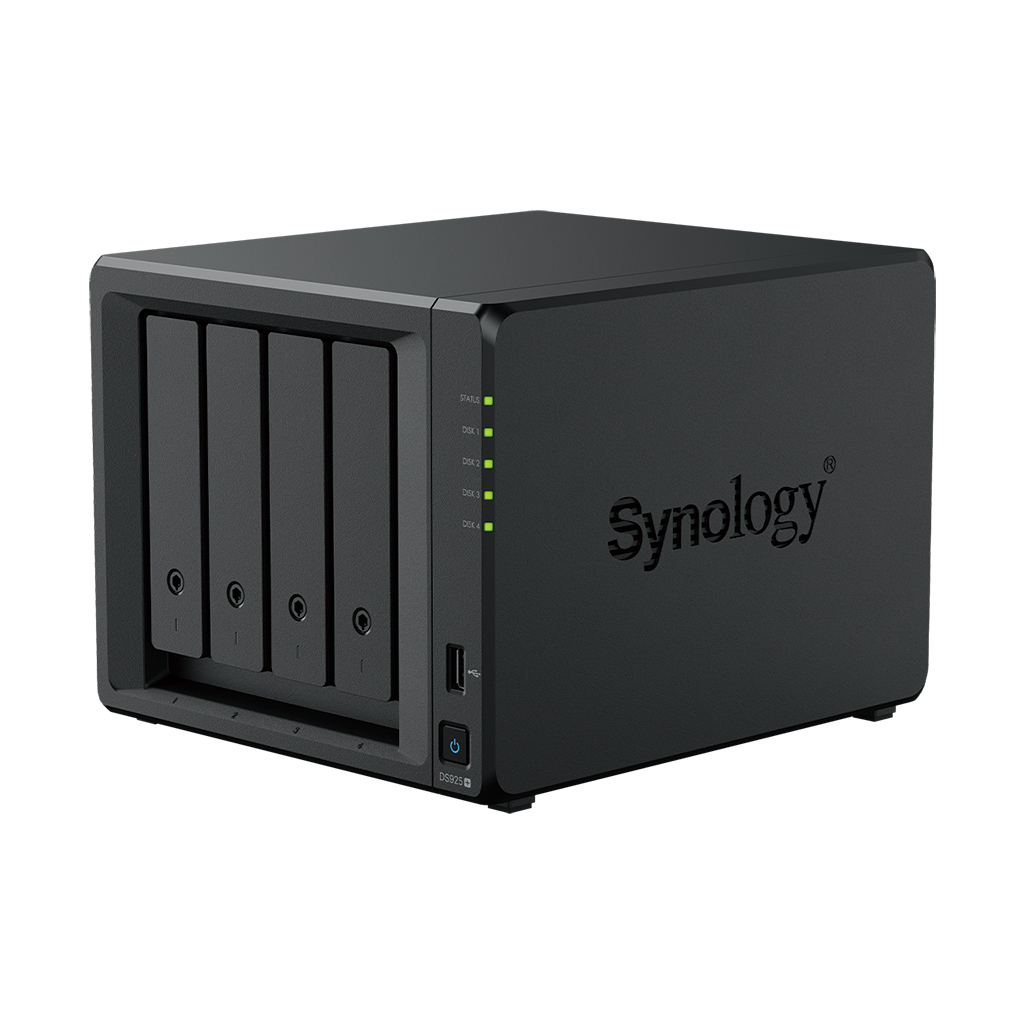 SYNOLOGY DS925+ 4BAY QC2.2G 4GD4 2X2.5GBE thumbnail 4
