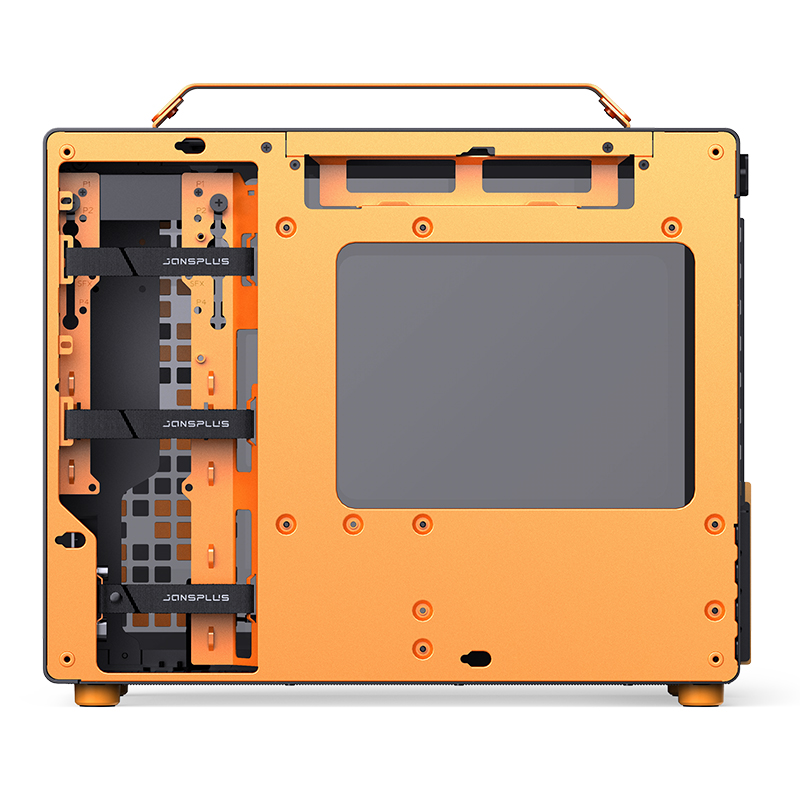 JONSBO Z20 M-ATX CASE BLACK/ORANGE thumbnail 9