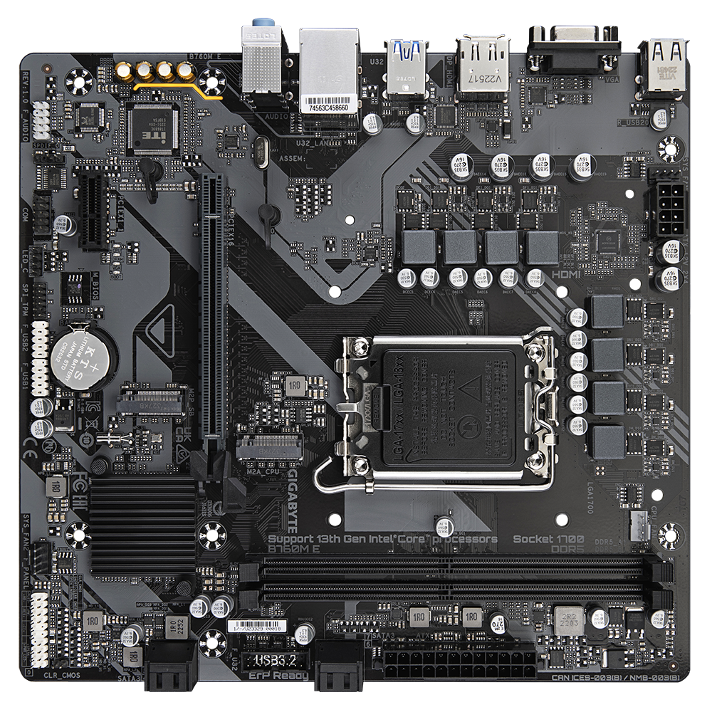 GIGABYTE B760M E thumbnail 4