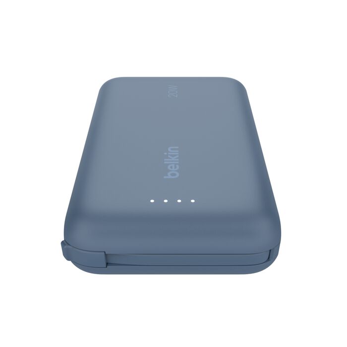 BELKIN BoostChargePower Bank 10K w/Integrated Cable Blue thumbnail 3