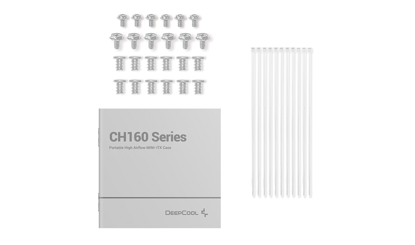 DEEPCOOL CH160 WHITE ITX CASE thumbnail 11