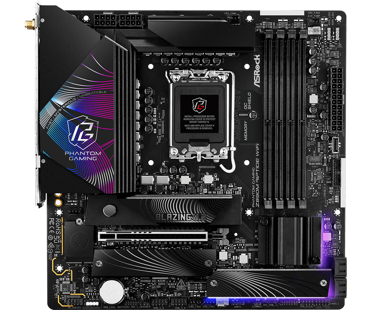 ASROCK Z890M RIPTIDE WIFI thumbnail 2