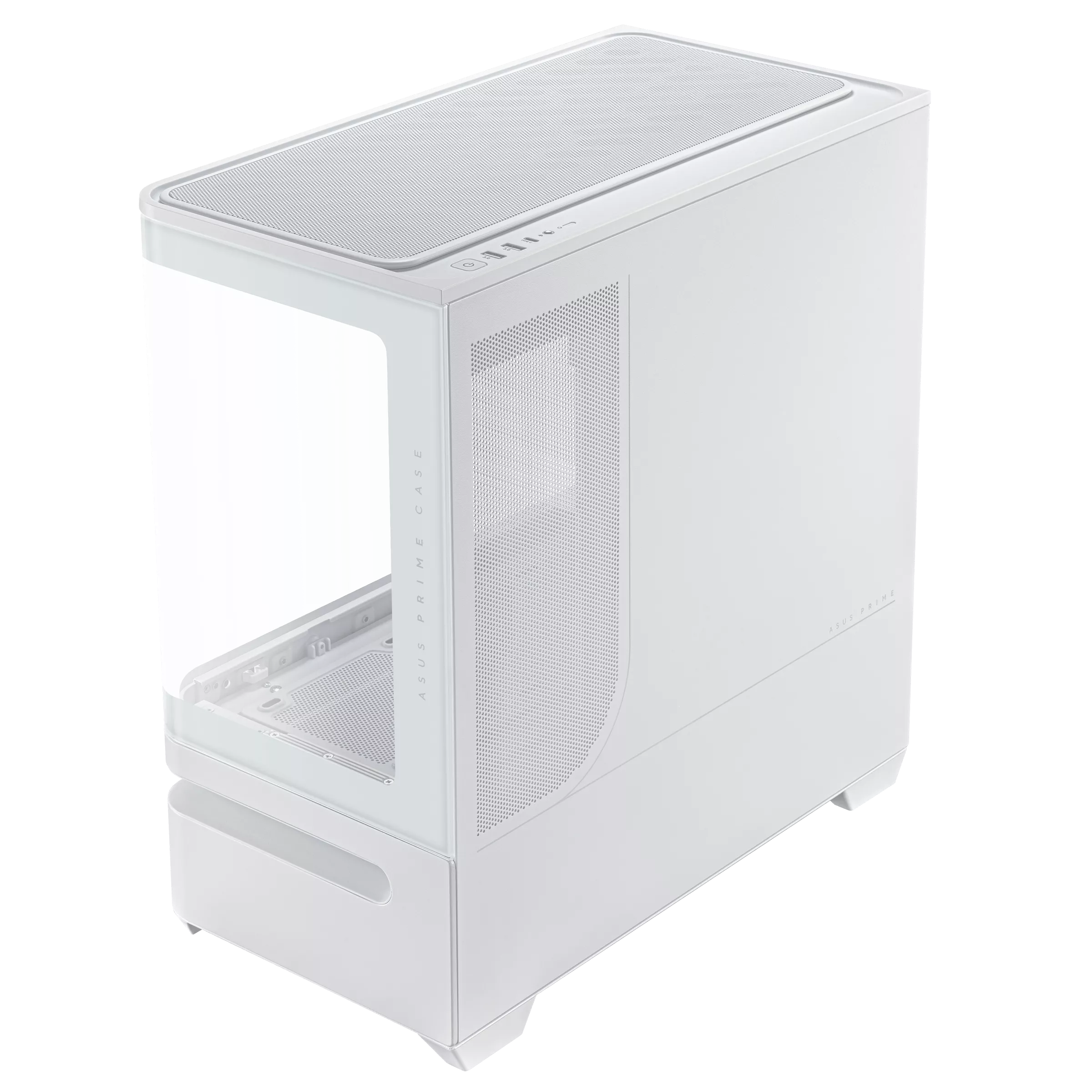 ASUS PRIME AP202 TG MATX CASE WHITE thumbnail 8