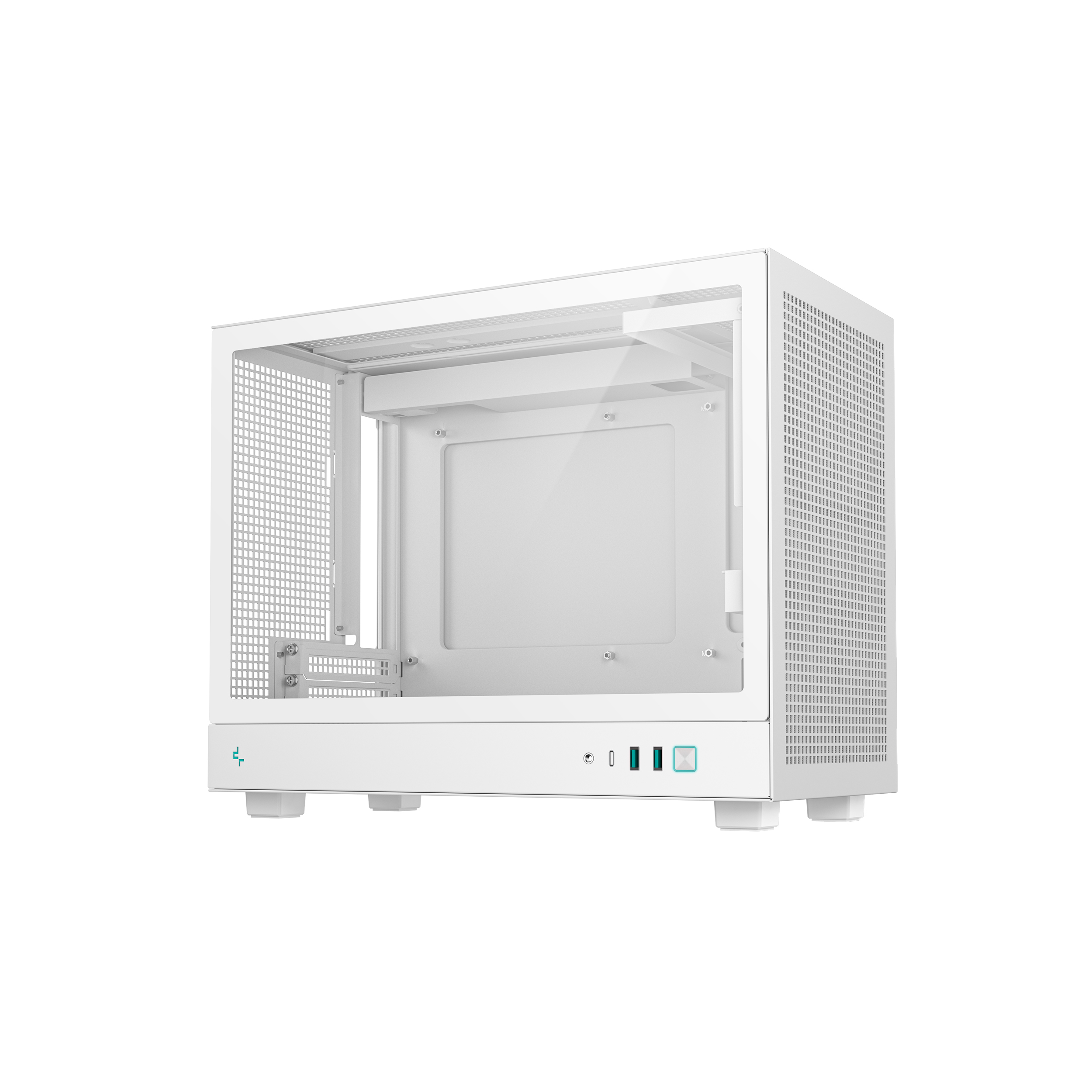 DEEPCOOL CH160 PLUS MATX CASE WHITE thumbnail 3