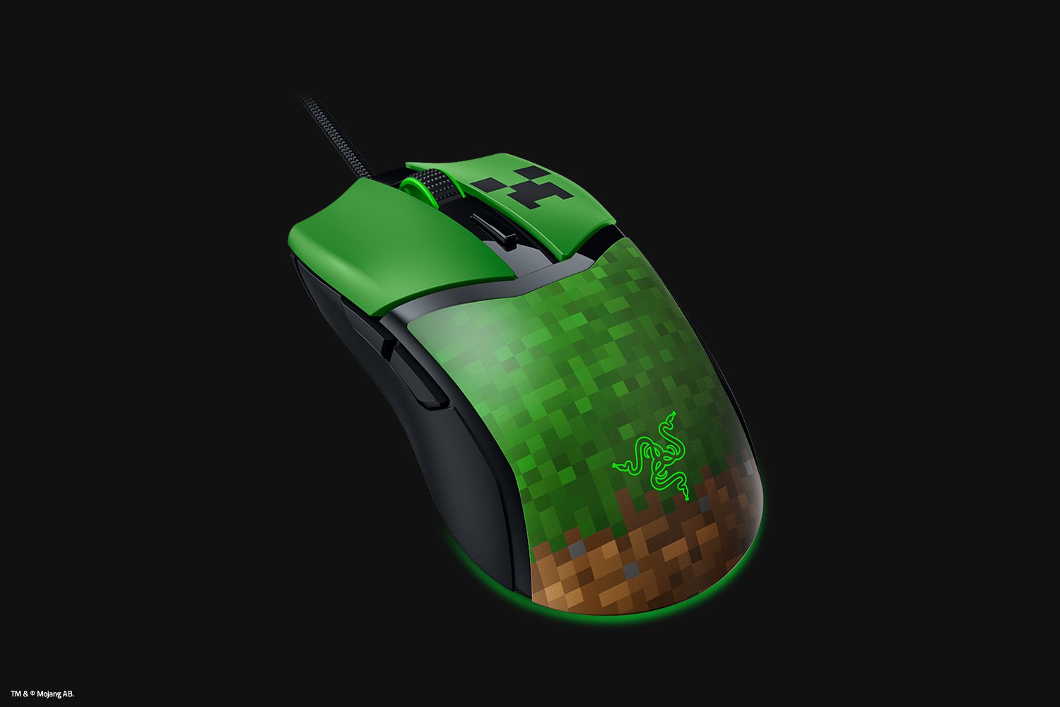 RAZER COBRA WIRED GAMING MOUSE MINECRAFT EDITION thumbnail 7