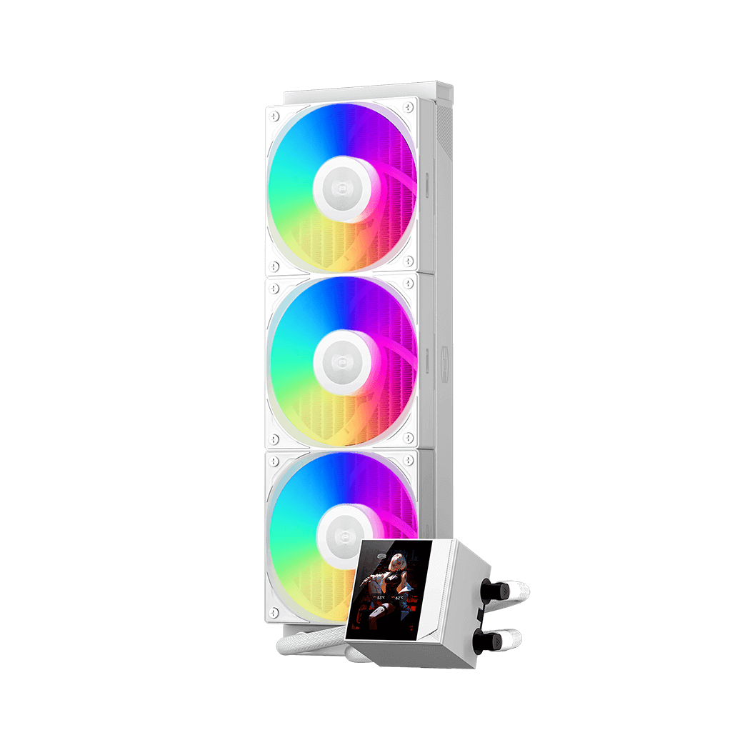 PC COOLER DC360 PRO ARGB DISPLAY WHITE thumbnail 6