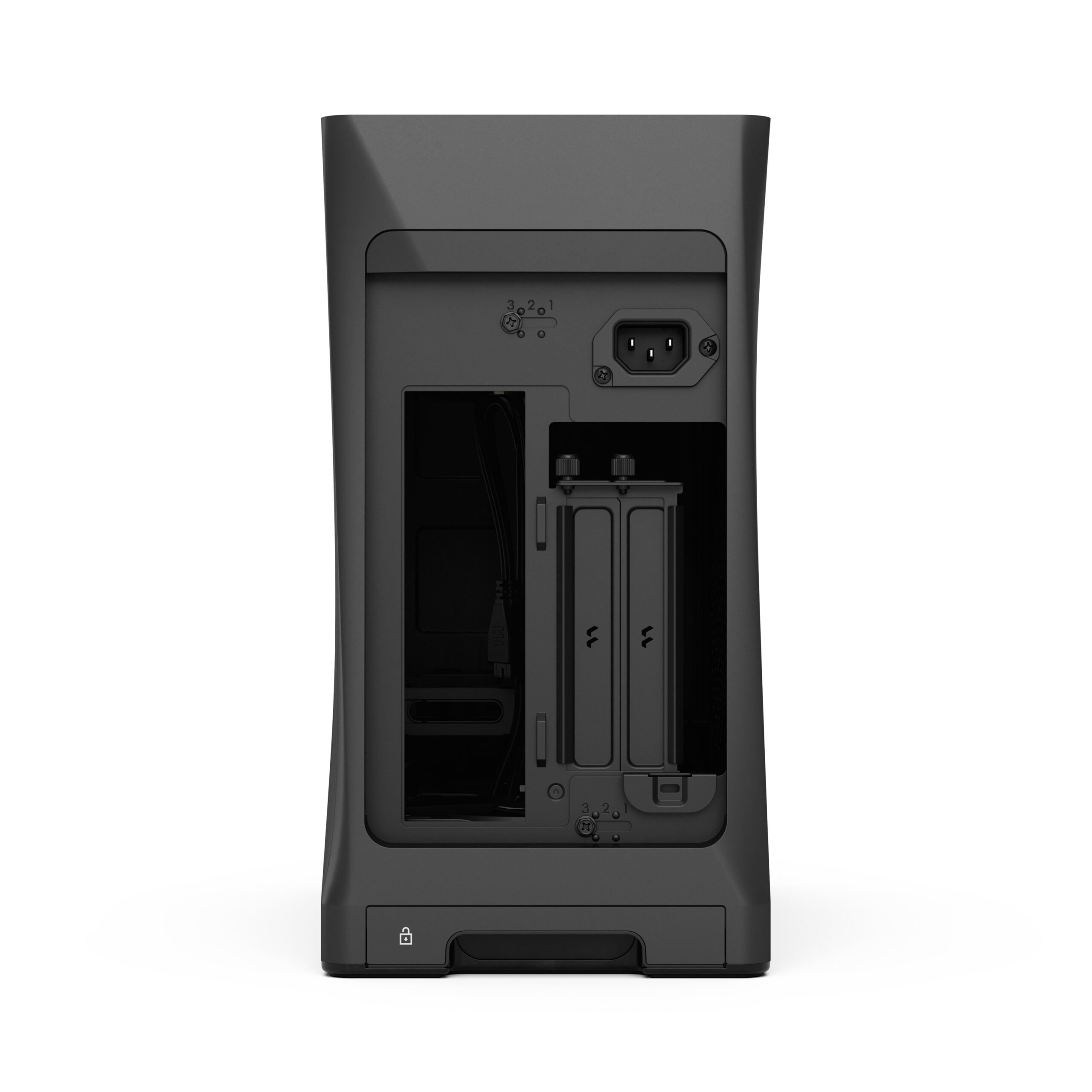 FRACTAL DESIGN ERA 2 CHARCOAL GRAY thumbnail 3