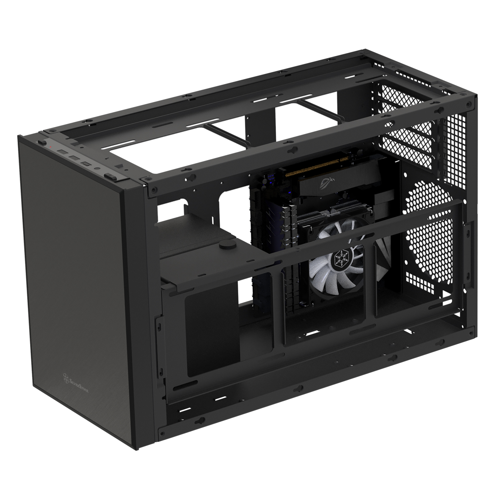 SILVERSTONE SUGO 17 M-ATX Case BLACK thumbnail 18
