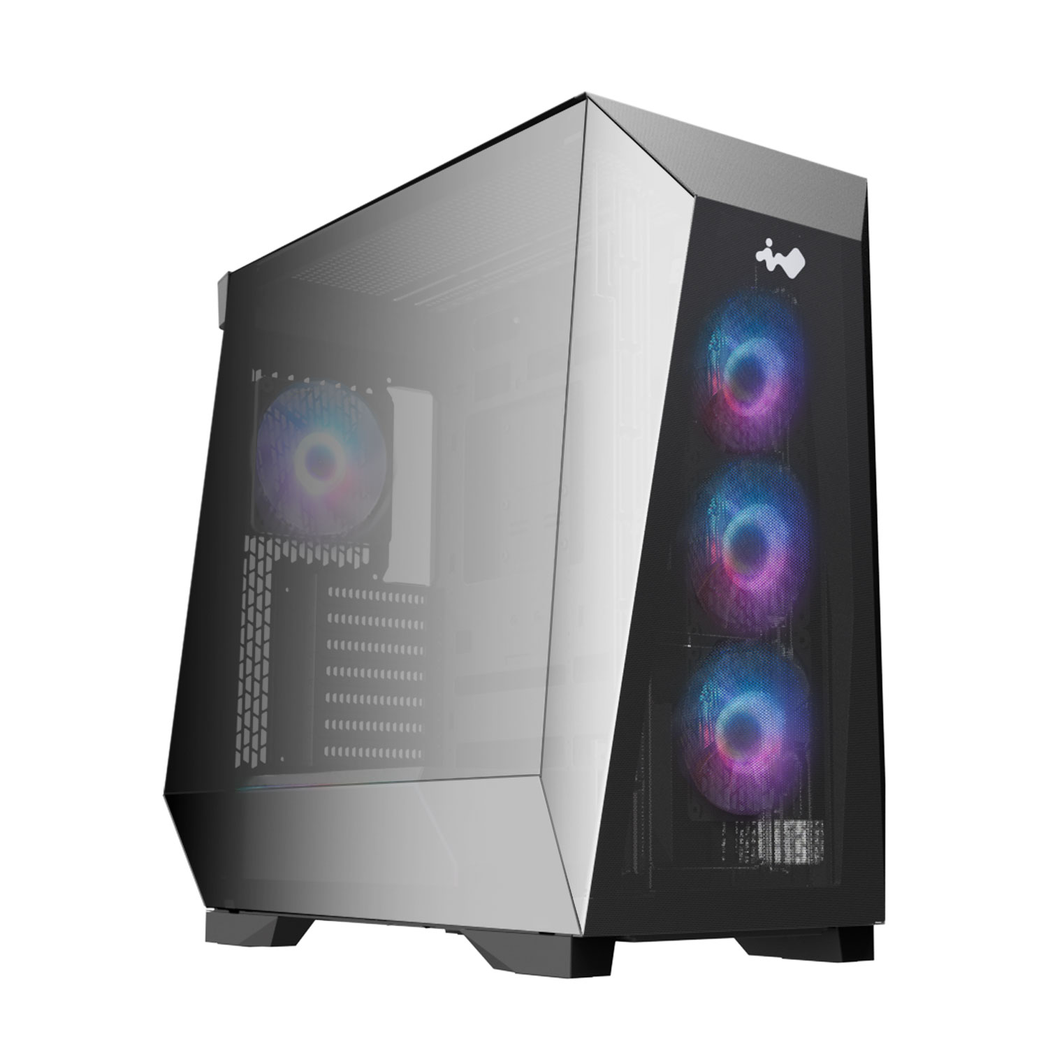 IN WIN PRISM ATX CASE BLACK thumbnail 9
