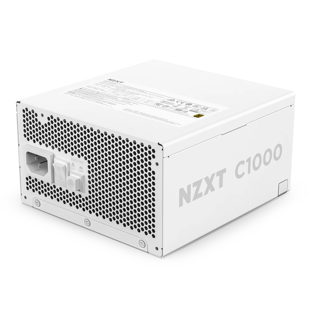 NZXT C1000 GOLD ATX 3.1 1000W FULL MODULAR PSU WHITE thumbnail 5